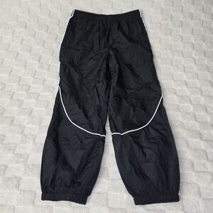 Urban Outfitters Track Pants Black W/ Reflective Piping Men's Size Large BNWOT